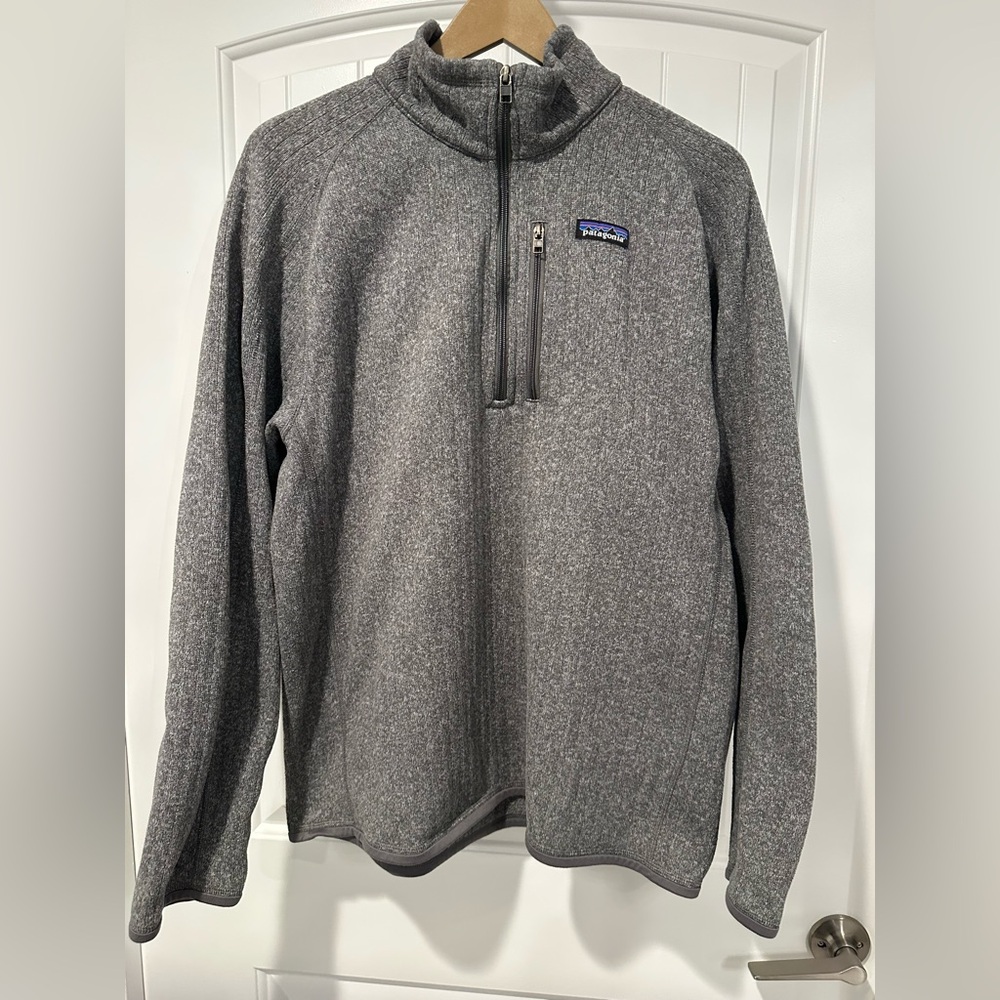 Men's Better Sweater® 1/4-Zip Fleece - Large - Good used condition